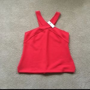 Anthropologie Red Tank Top M